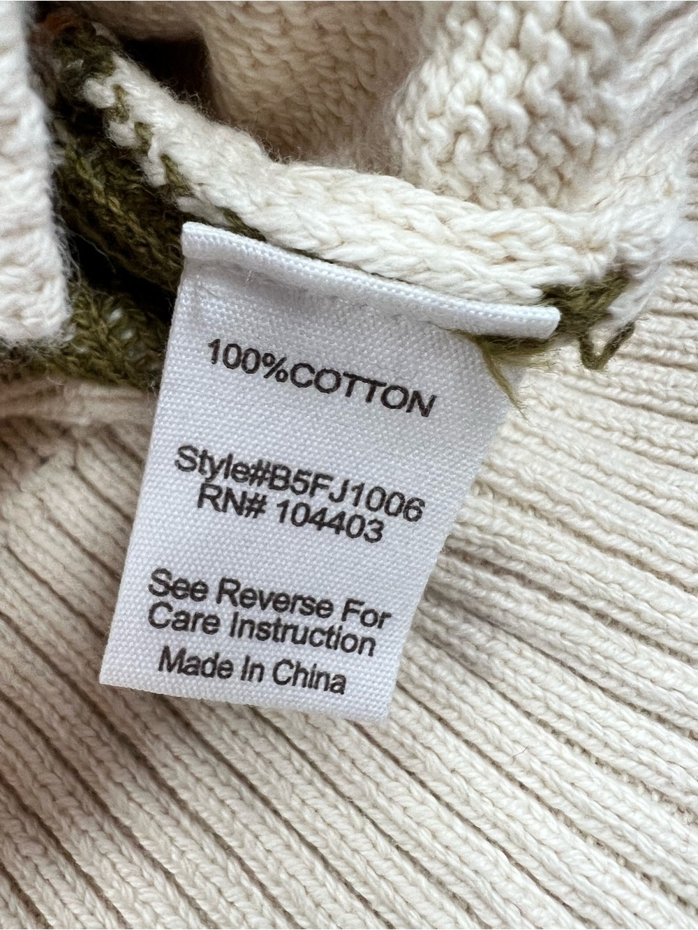 Blu Pepper Cream Shawl Collar Knit Cardigan Deer Cabin & Nature Women’s M - Picture 4 of 13